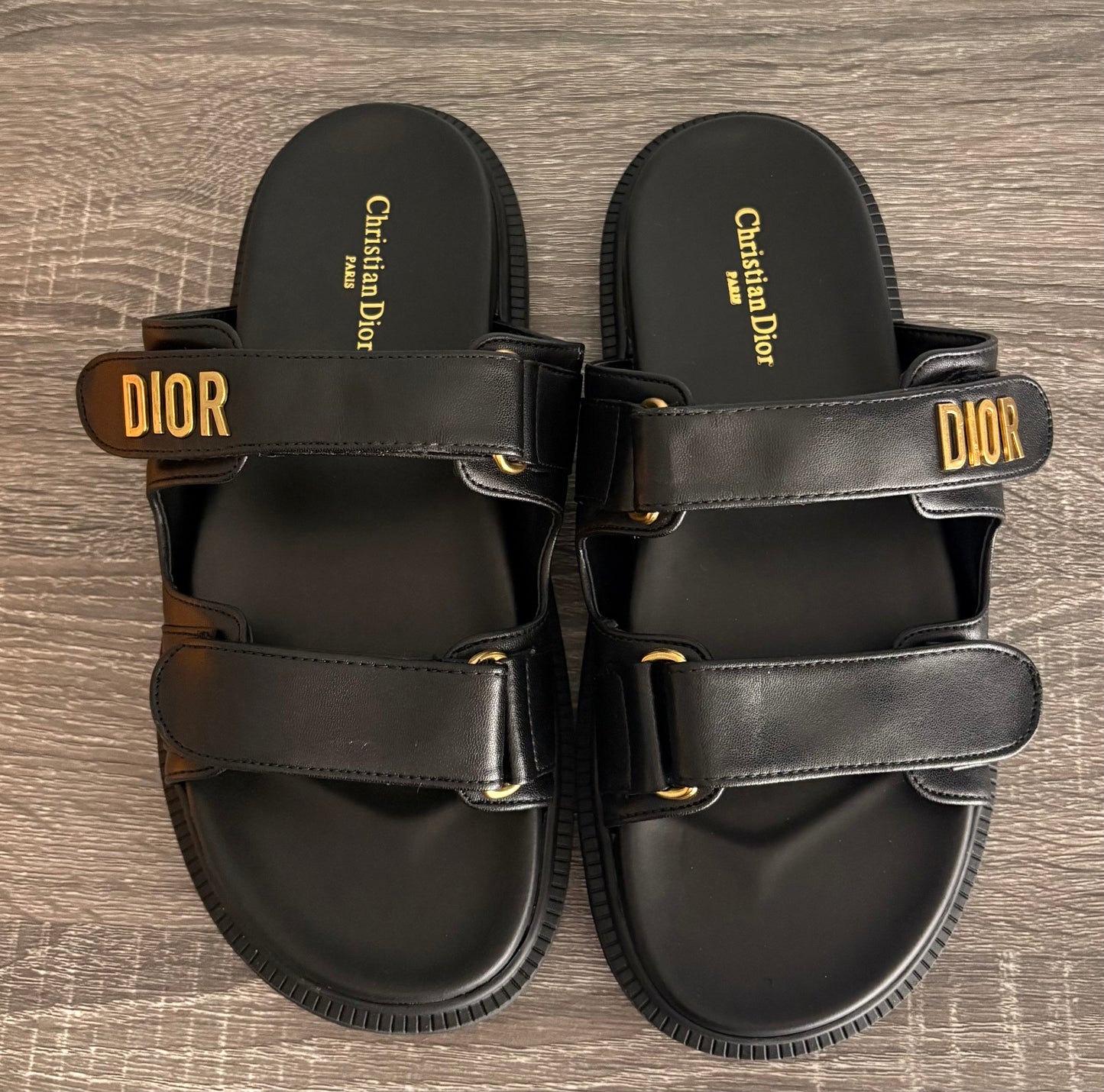 Black Inspired Dio Sandals