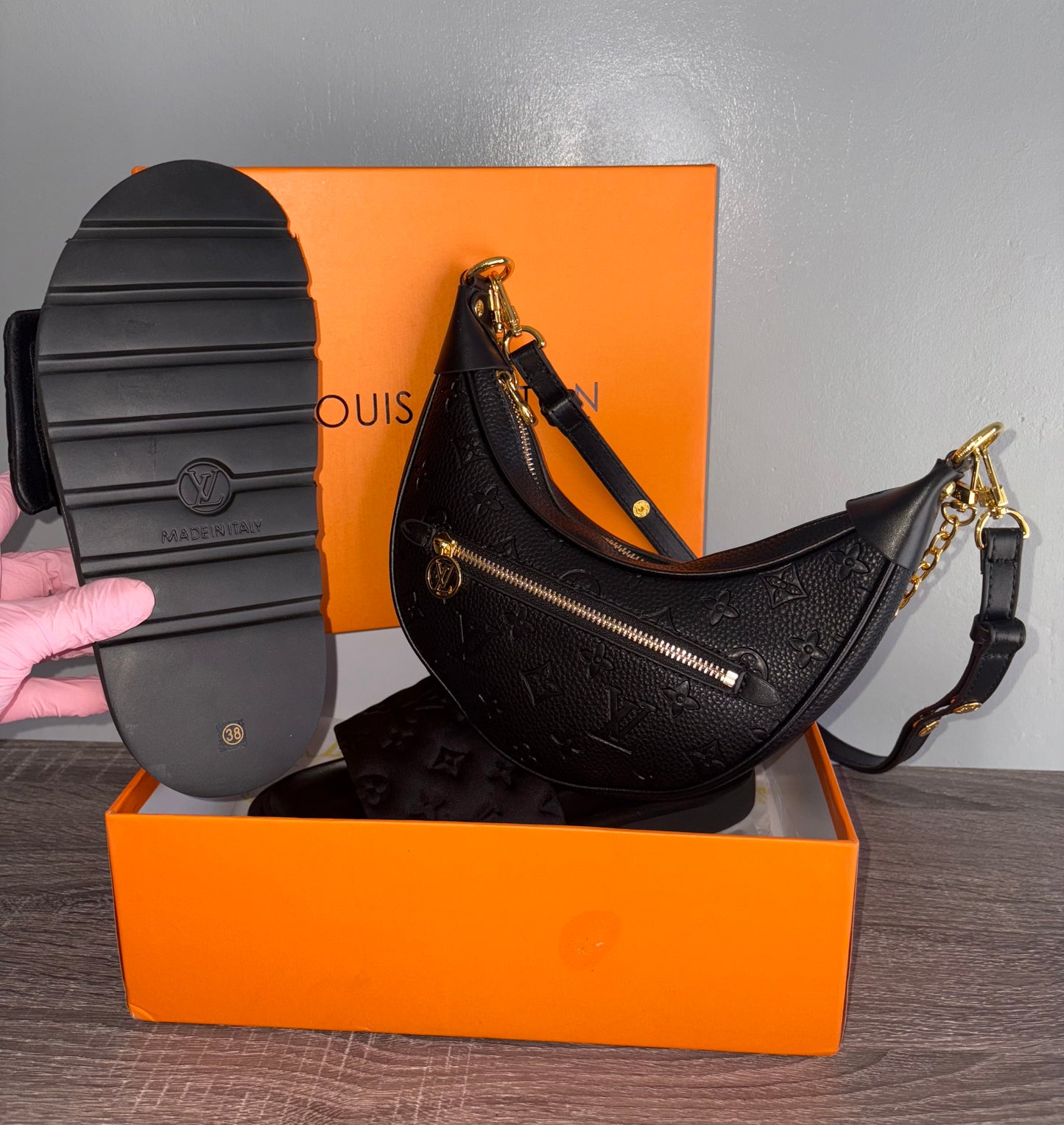 Black Loui Moon Bag Set