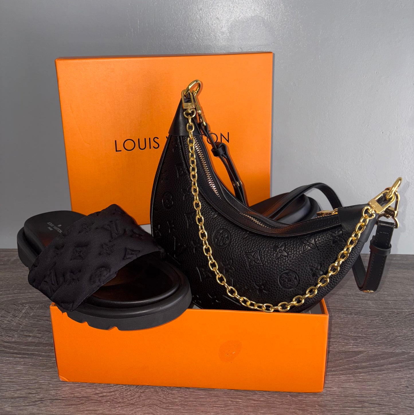 Black Loui Moon Bag Set