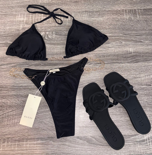 Black GG Summer Set