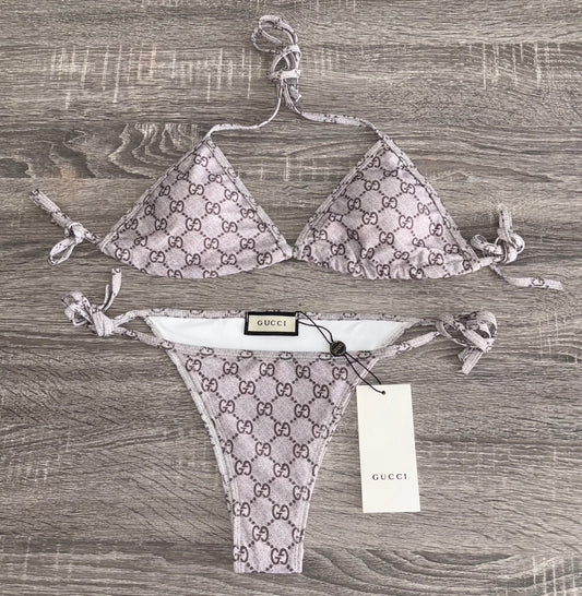Grey GG Bikini