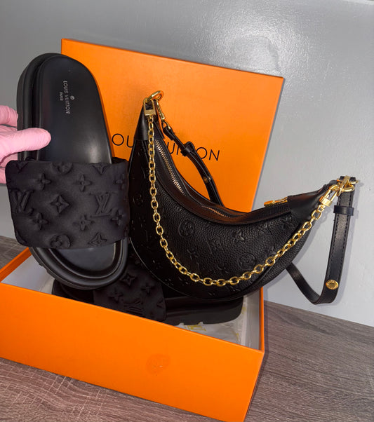 Black Loui Moon Bag Set
