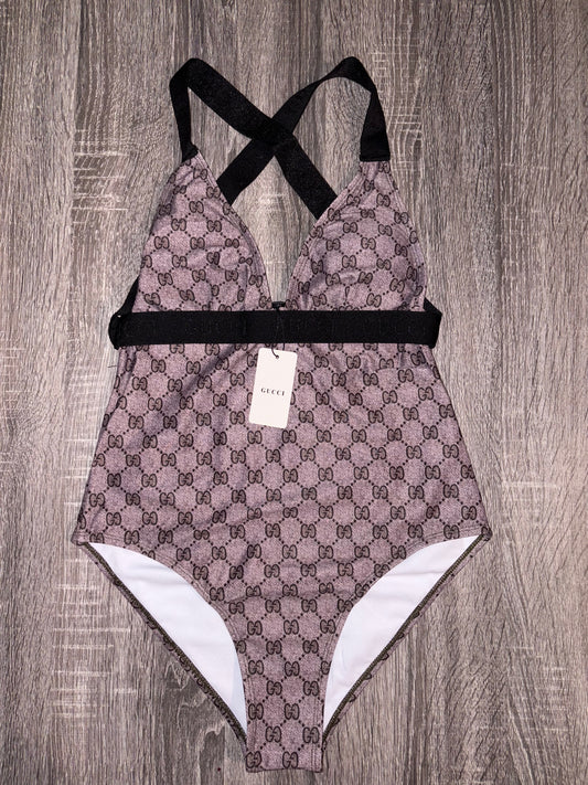 Crossbody Back GG Swimsuit