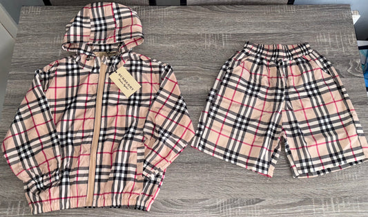 Kids Checkered Set